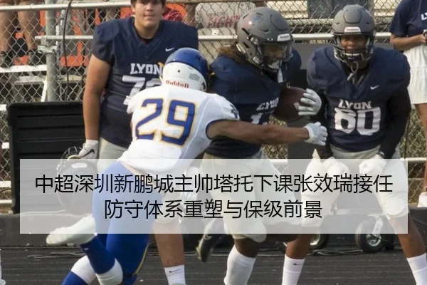 中超深圳新鹏城主帅塔托下课张效瑞接任防守体系重塑与保级前景